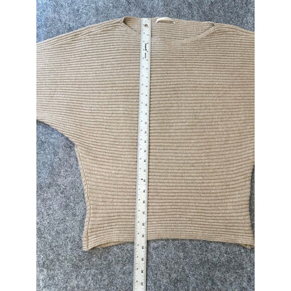 Anthropologie Kendall Sweater WMNS M Mock Neck Knit Soft Cozy Minimalist Neutral - Picture 6 of 8